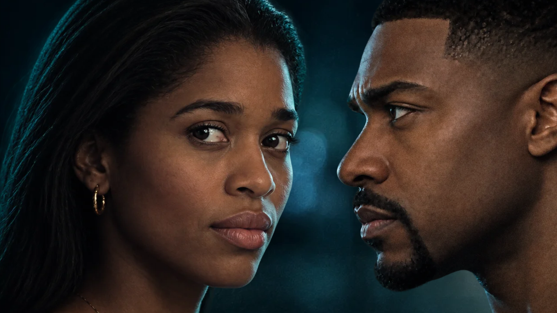 The Adoring Lie original series artwork featuring the two central characters